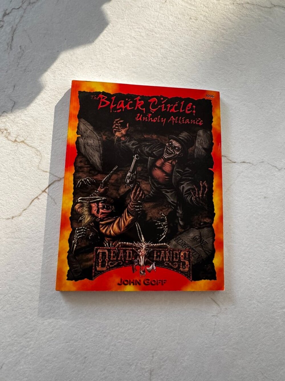 Pinnacle Deadlands Black Circle - Unholy Alliance Vintage RPG Game Book